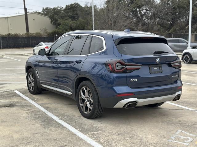 used 2022 BMW X3 car, priced at $31,900