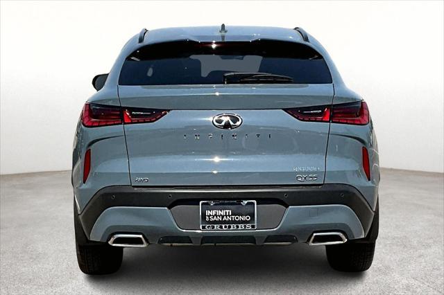 new 2025 INFINITI QX55 car, priced at $56,139