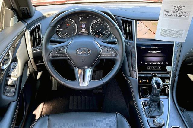 used 2023 INFINITI Q50 car, priced at $43,980