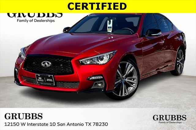 used 2023 INFINITI Q50 car, priced at $38,400