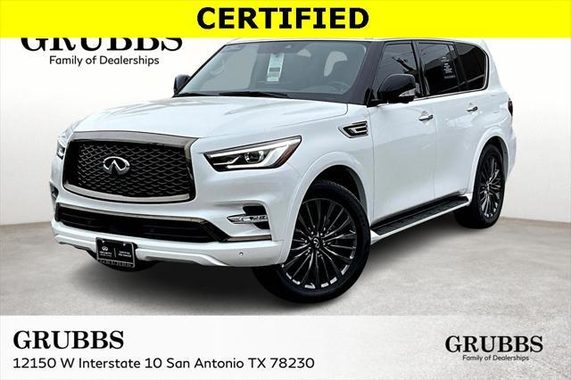 used 2022 INFINITI QX80 car, priced at $43,700