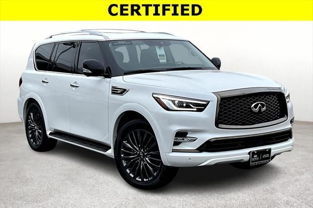 used 2022 INFINITI QX80 car, priced at $43,700