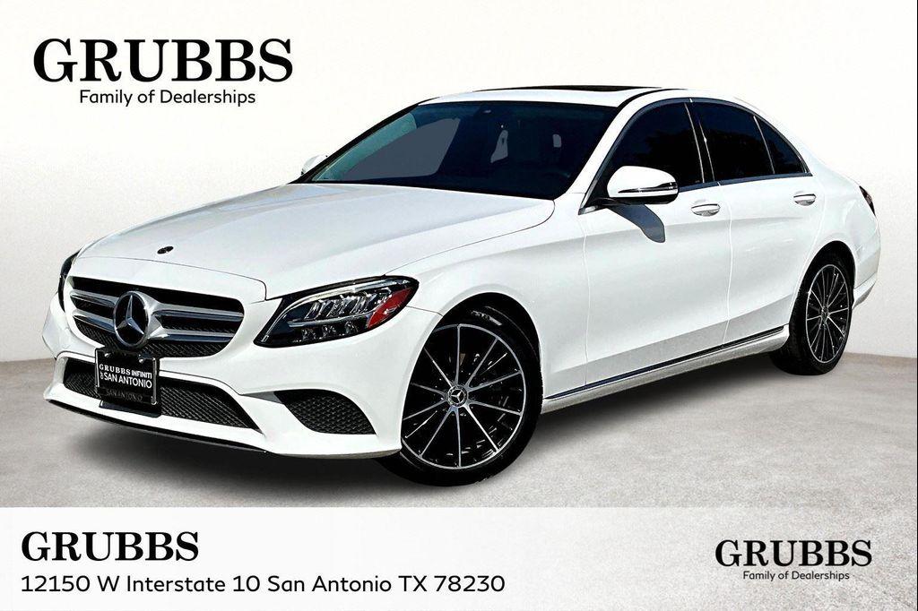 used 2021 Mercedes-Benz C-Class car, priced at $24,000