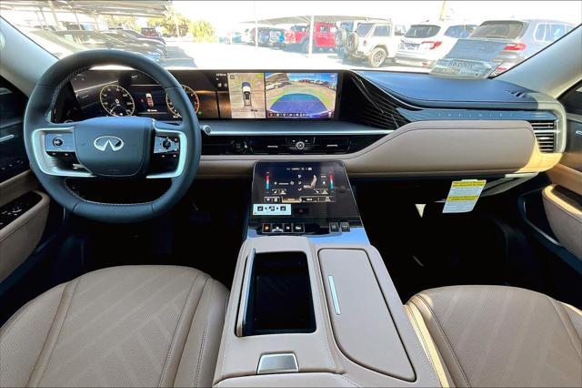 new 2025 INFINITI QX80 car, priced at $92,100