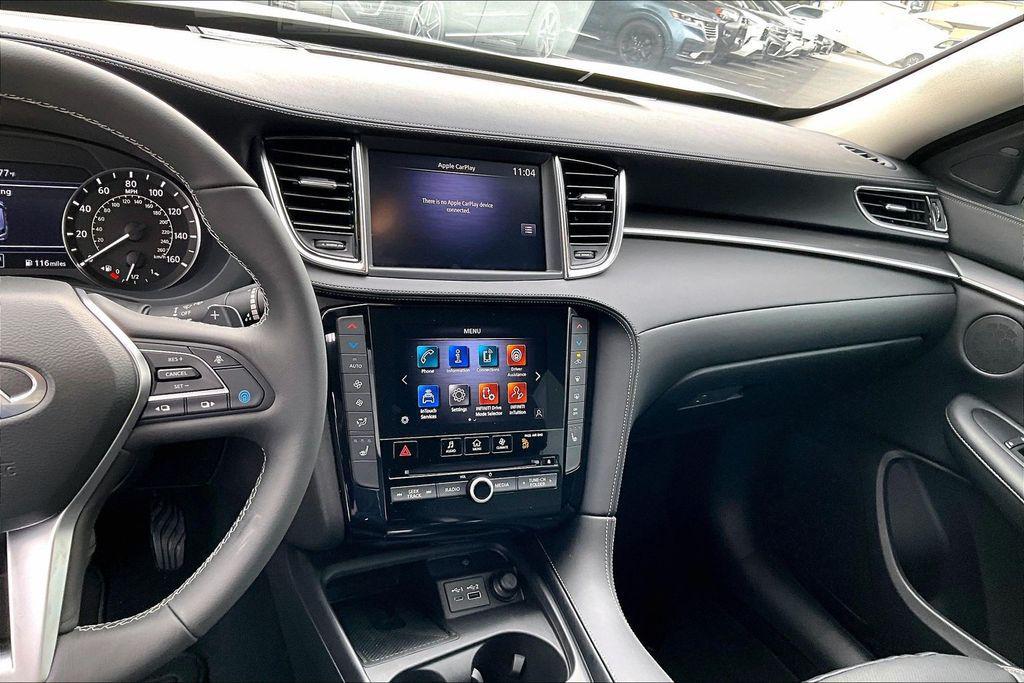new 2025 INFINITI QX50 car, priced at $43,670