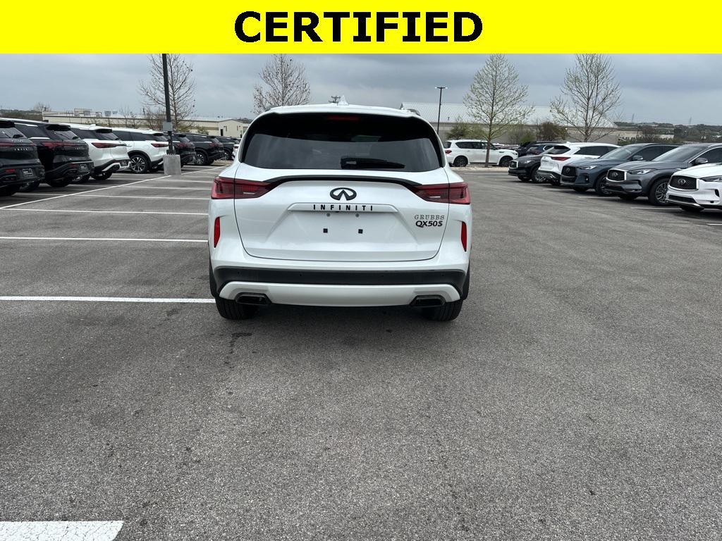 used 2024 INFINITI QX50 car, priced at $39,480
