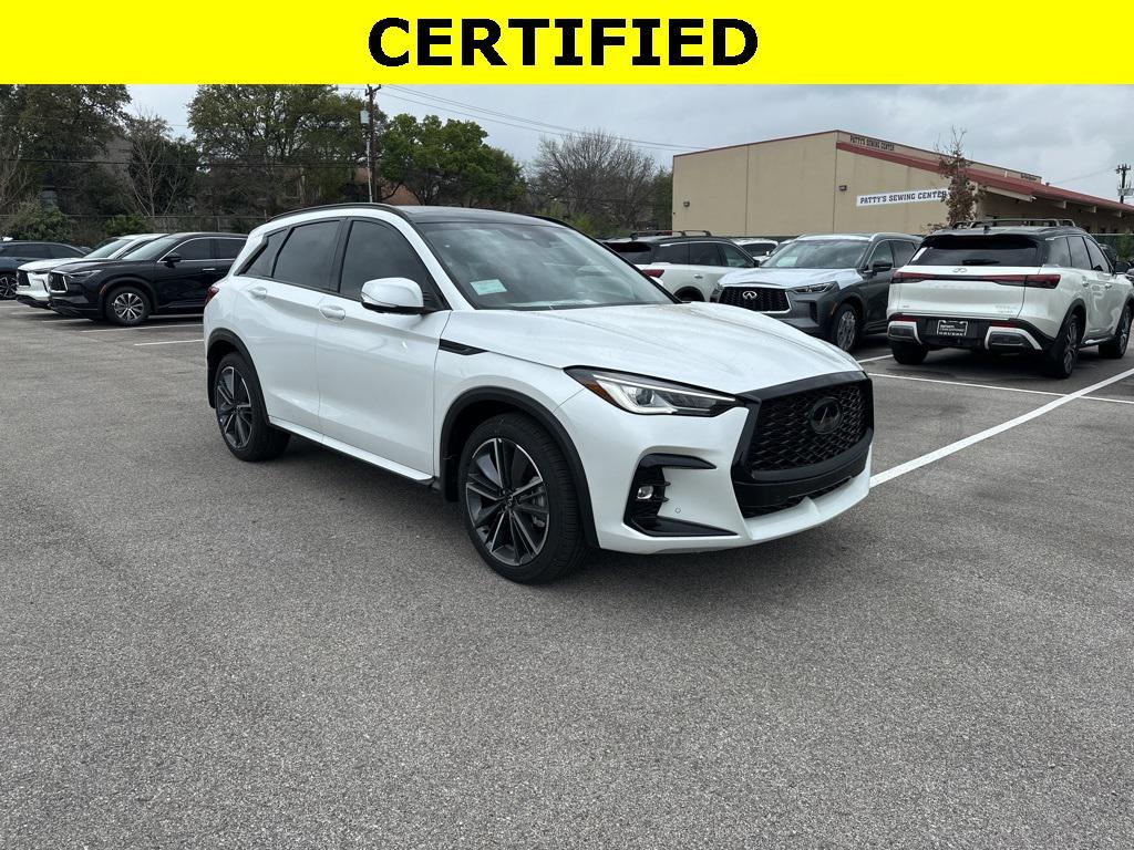 used 2024 INFINITI QX50 car, priced at $39,480