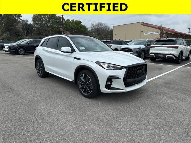 used 2024 INFINITI QX50 car, priced at $39,980