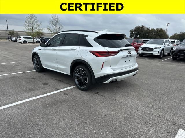 used 2024 INFINITI QX50 car, priced at $39,980