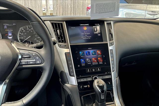 used 2022 INFINITI Q50 car, priced at $30,480