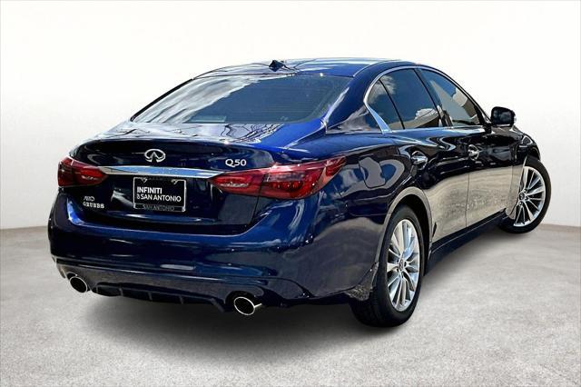 used 2022 INFINITI Q50 car, priced at $30,480