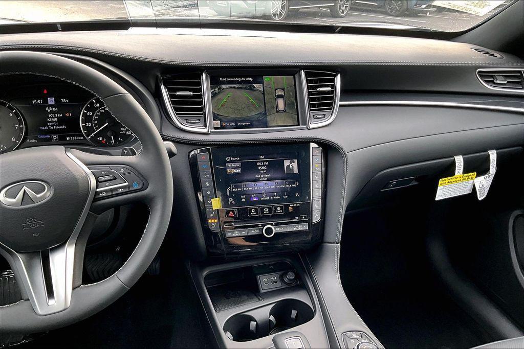 new 2025 INFINITI QX50 car, priced at $46,770