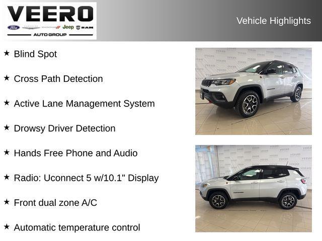 used 2024 Jeep Compass car, priced at $23,796