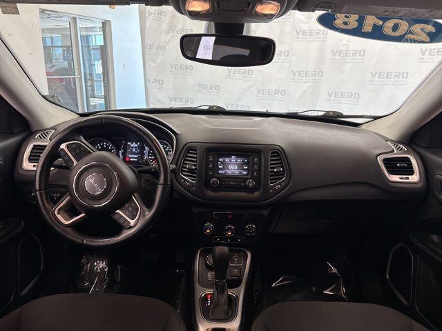 used 2018 Jeep Compass car, priced at $12,424