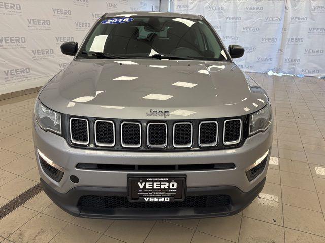used 2018 Jeep Compass car, priced at $12,424