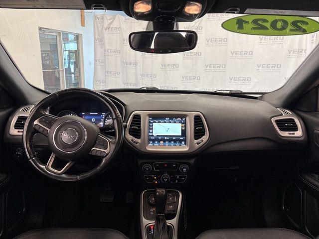 used 2021 Jeep Compass car, priced at $17,436