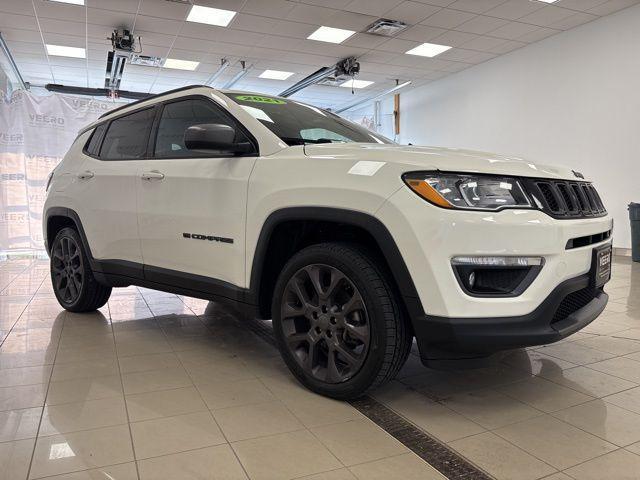 used 2021 Jeep Compass car, priced at $17,436