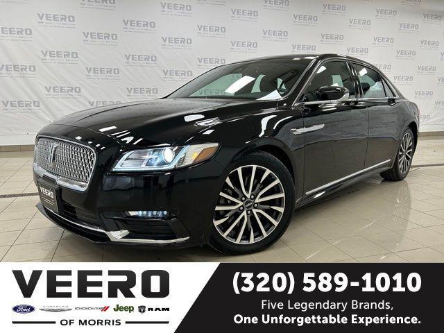 used 2017 Lincoln Continental car, priced at $18,750