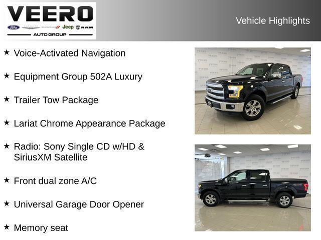 used 2016 Ford F-150 car, priced at $25,735