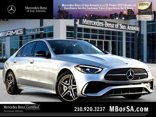 used 2024 Mercedes-Benz C-Class car, priced at $49,341