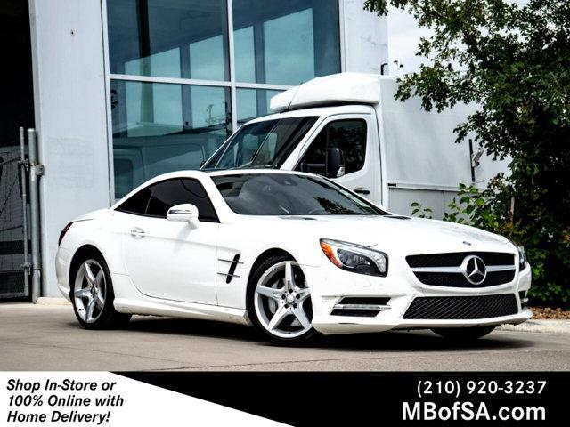 used 2015 Mercedes-Benz SL-Class car, priced at $34,252