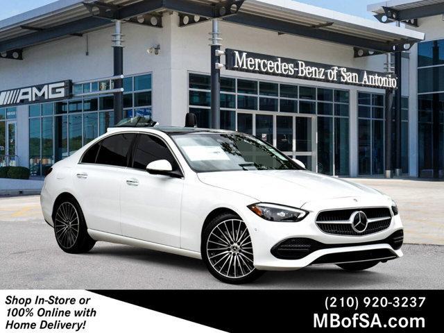 new 2025 Mercedes-Benz C-Class car, priced at $60,205