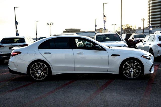 new 2025 Mercedes-Benz AMG C 63 car, priced at $99,085