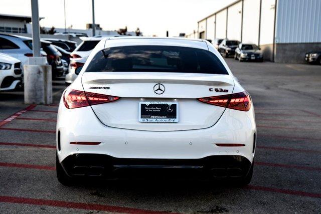 new 2025 Mercedes-Benz AMG C 63 car, priced at $99,085