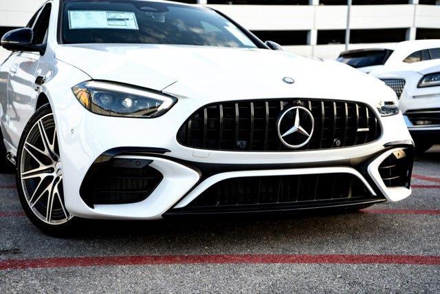 new 2025 Mercedes-Benz AMG C 63 car, priced at $99,085