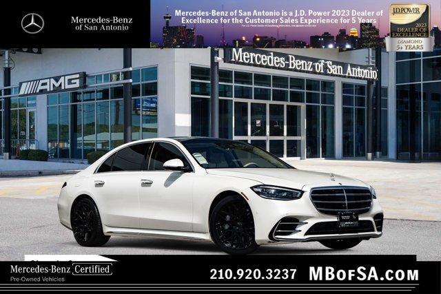 used 2022 Mercedes-Benz S-Class car, priced at $58,872