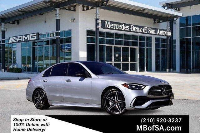 used 2024 Mercedes-Benz C-Class car, priced at $44,300