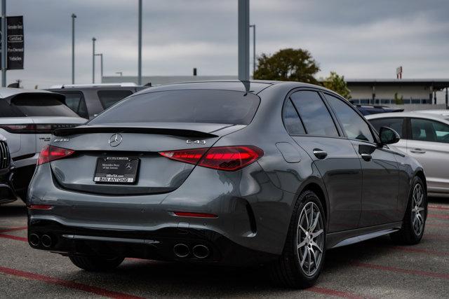 new 2025 Mercedes-Benz AMG C 43 car, priced at $73,365