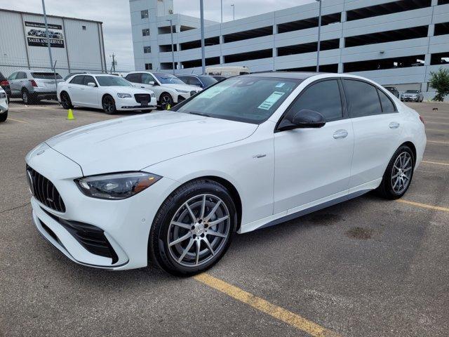 new 2024 Mercedes-Benz AMG C 43 car, priced at $73,360