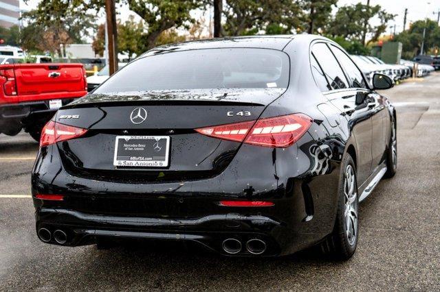 new 2025 Mercedes-Benz AMG C 43 car, priced at $69,555