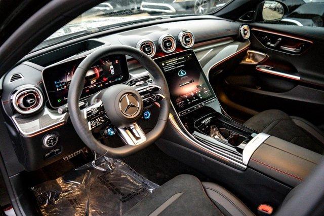 new 2025 Mercedes-Benz AMG C 43 car, priced at $69,555