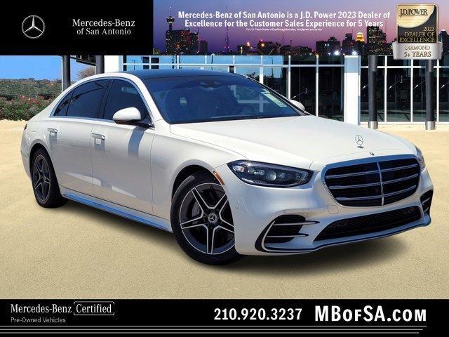 used 2022 Mercedes-Benz S-Class car, priced at $86,324