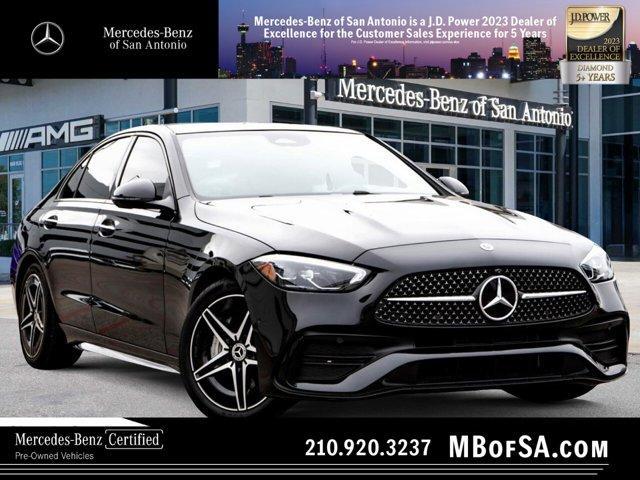 used 2024 Mercedes-Benz C-Class car, priced at $45,499