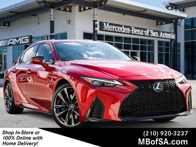 used 2023 Lexus IS 350 car, priced at $49,521