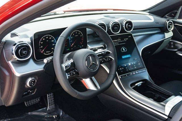 new 2024 Mercedes-Benz C-Class car, priced at $57,855