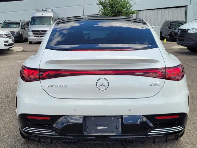 used 2023 Mercedes-Benz AMG EQE car, priced at $80,299