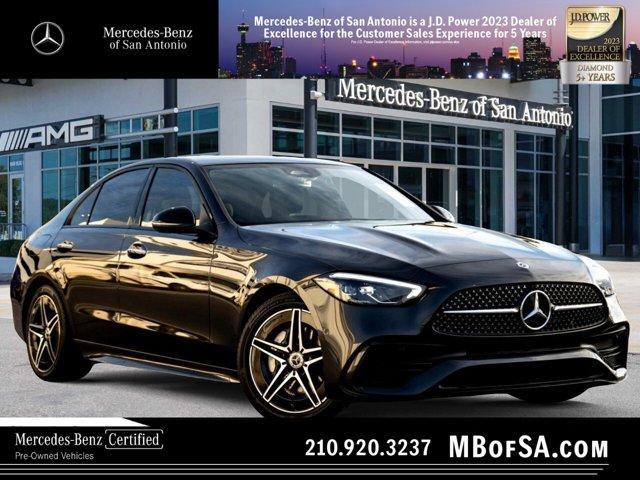 used 2024 Mercedes-Benz C-Class car, priced at $49,499