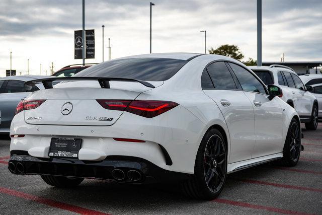 new 2025 Mercedes-Benz AMG CLA 45 car, priced at $73,095