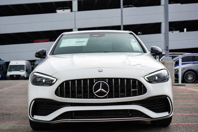 new 2025 Mercedes-Benz AMG C 43 car, priced at $71,625