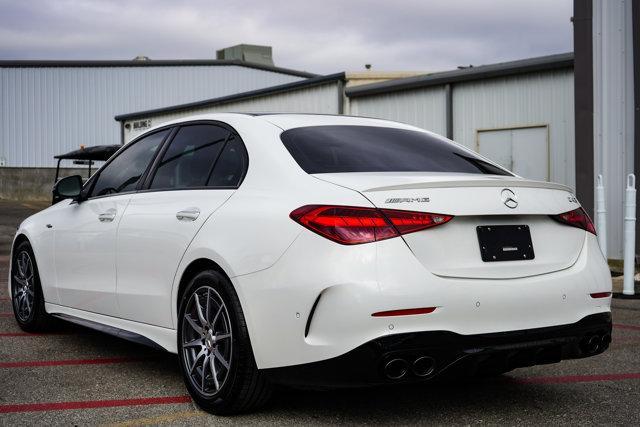 new 2025 Mercedes-Benz AMG C 43 car, priced at $71,625