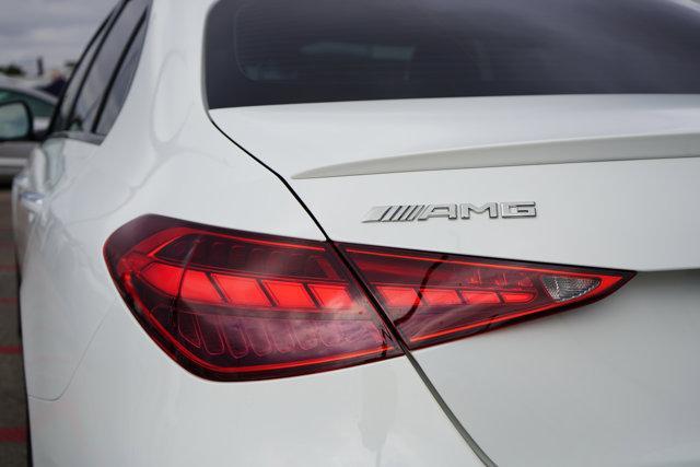 new 2025 Mercedes-Benz AMG C 43 car, priced at $71,625