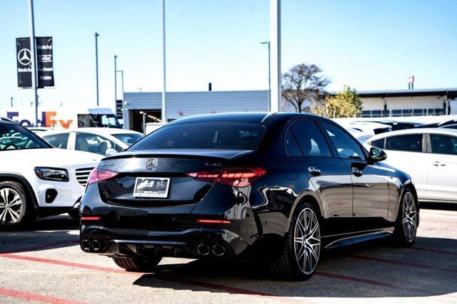 new 2025 Mercedes-Benz AMG C 43 car, priced at $76,725