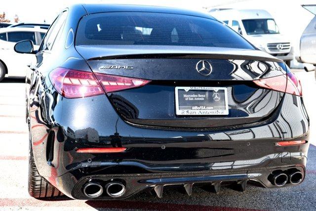 new 2025 Mercedes-Benz AMG C 43 car, priced at $76,725