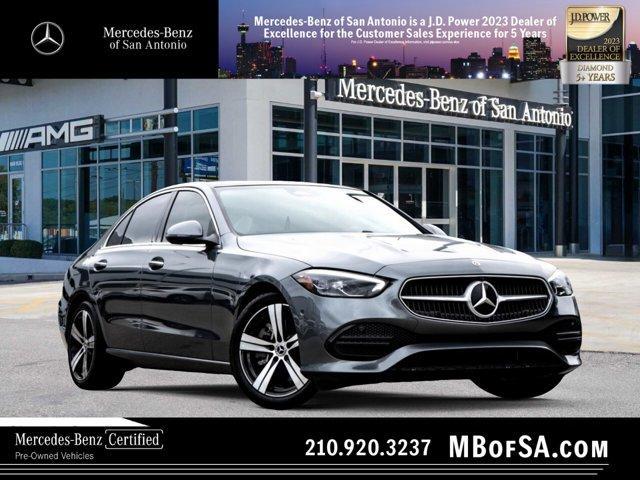 used 2024 Mercedes-Benz C-Class car, priced at $45,014