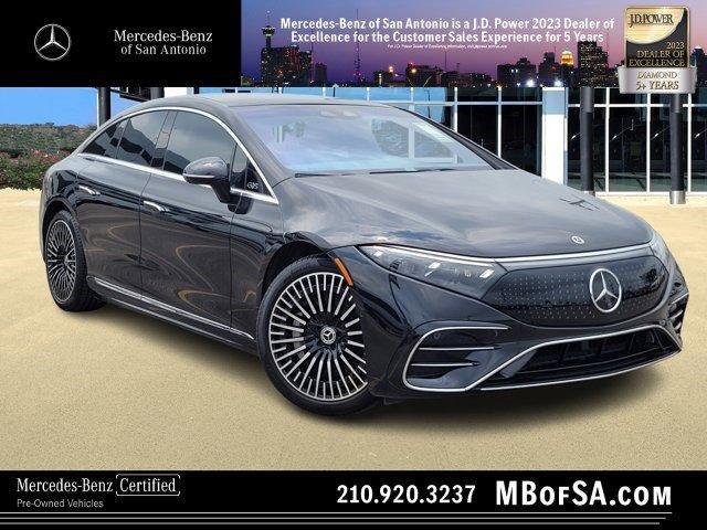 used 2023 Mercedes-Benz EQS 580 car, priced at $106,602