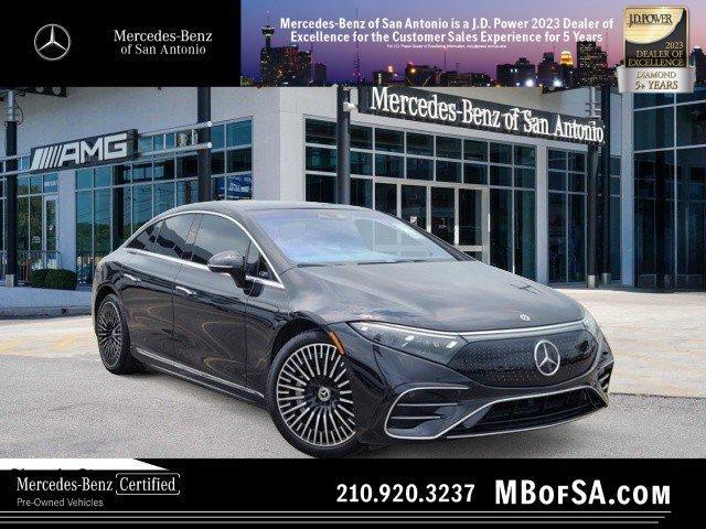 used 2023 Mercedes-Benz EQS 580 car, priced at $99,861